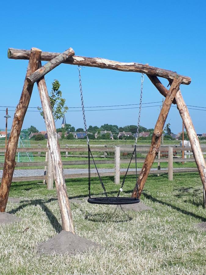Vakantiehoeve 'T Goed Ter Leeuwen De Haan Eksteriør billede